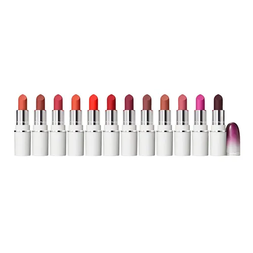 Set Son MAC Lips By The Dozen Mini Powder Kiss Lipstick Set (1.5g x 12)