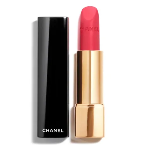 Son Chanel 46 Magnetique Rouge Allure Velvet Luminous Matte Lip Colour Màu Đỏ Hồng Cam