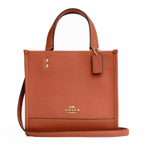 Túi Đeo Chéo Nữ Coach Dempsey Tote 22 CO971 Màu Nâu Cam