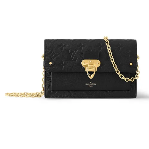 Túi Đeo Chéo Nữ Louis Vuitton LV M67839 Vavin Chain Bag Màu Đen