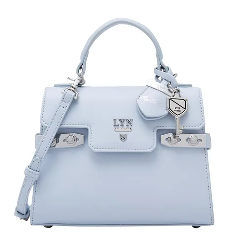 Túi xách - Túi Đeo Chéo Nữ Lyn Re-Edit Ray Fineness Flap S Crossbody Bags LL24CBS190 Màu Xanh Blue - Vua Hàng Hiệu