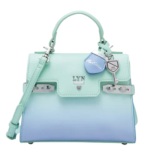 Túi Đeo Chéo Nữ Lyn Re-Edit Ray Fineness Flap S Crossbody Bags LL24CBS190  Màu Xanh Mint