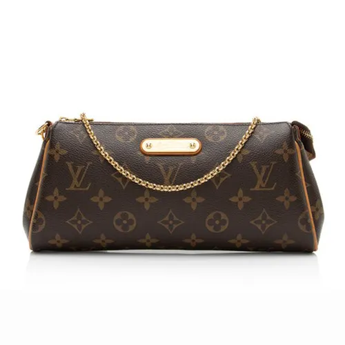 Túi Đeo Vai Nữ Louis Vuitton LV Monogram Canvas Eva Clutch Màu Nâu Đen - Túi xách - Vua Hàng Hiệu