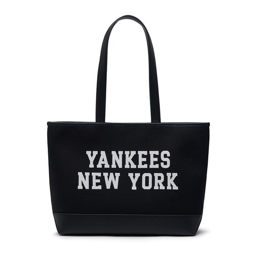 Túi Tote MLB Varsity Jacquard New York Yankees 3AORL104N-50BKS Màu Đen