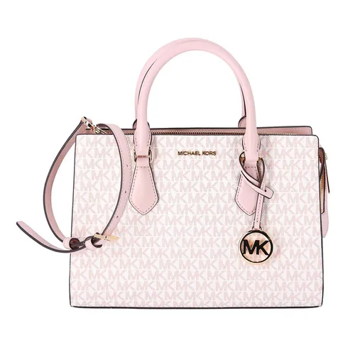 Túi Tote Nữ Michael Kors MK Sheila Medium Logo Satchel 35H3G6HS3V Màu Hồng