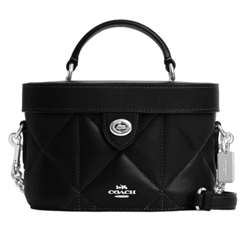 Túi Xách Nữ Coach Kay Crossbody With Puffy Diamond Quilting CM733 Màu Đen - Túi xách - Vua Hàng Hiệu