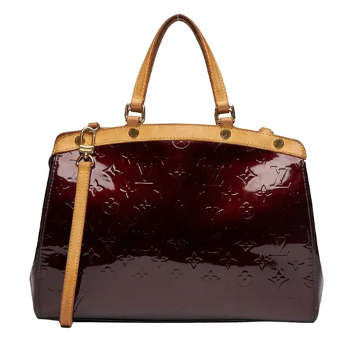 Túi xách - Túi Xách Nữ Louis Vuitton LV Amarante Monogram Vernis Brea MM Bag Màu Đỏ Mận - Vua Hàng Hiệu