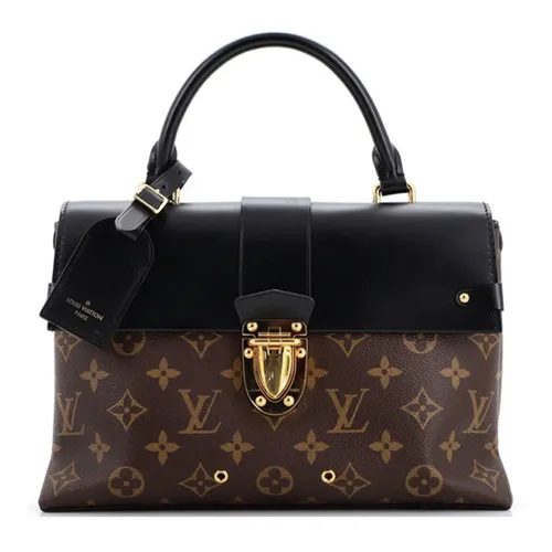 Túi Xách Nữ Louis Vuitton LV One Handle Flap MM Màu Nâu Đen - Túi xách - Vua Hàng Hiệu