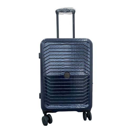 Vali Roberto Cavalli Snake-embossed Plated Spinner Suitcase Màu Xanh Navy