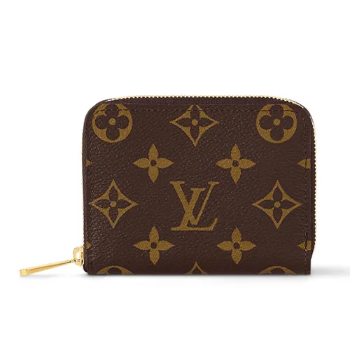 Túi xách - Ví Louis Vuitton LV Zippy Coin M60067 Màu Nâu Đen - Vua Hàng Hiệu
