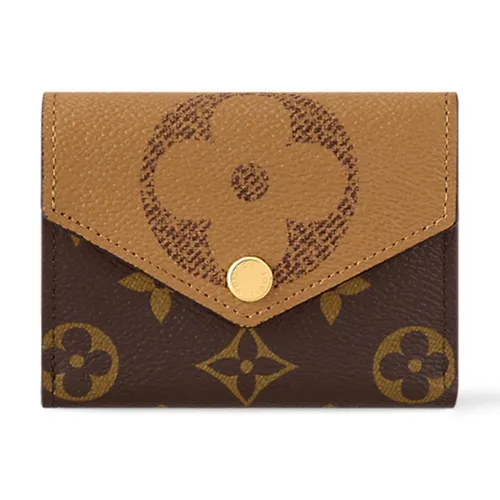 Túi xách - Ví Nữ Louis Vuitton LV Monogram Giant Pattern Zoé Wallet M80725 Màu Nâu Đen - Vua Hàng Hiệu