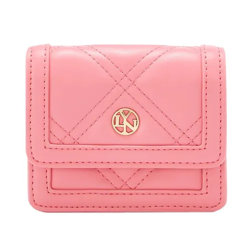 Ví Nữ Lyn Li-A Quilted Short Wallets LL23WWF027 Màu Hồng