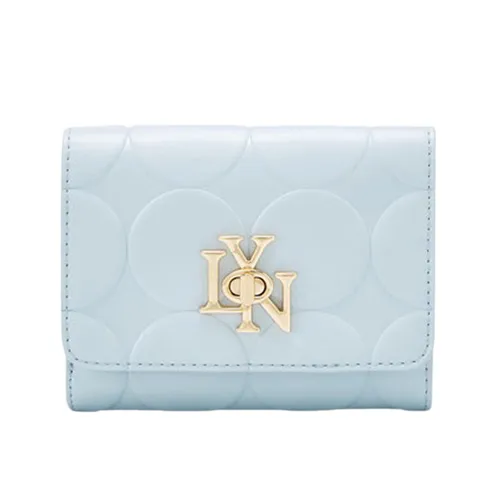 Túi xách - Ví Nữ Lyn Liz Short Wallets LL23WWF030 Màu Xanh Blue - Vua Hàng Hiệu