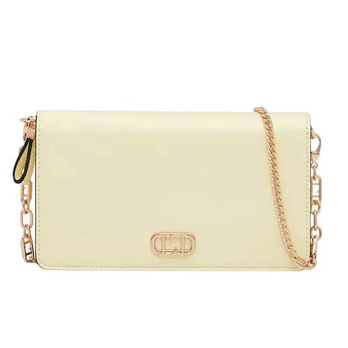 Túi xách Lyn Ví dáng dài - Ví Nữ Lyn Lynne Wallets On Chain LL24CWF002 Màu Vàng - Vua Hàng Hiệu
