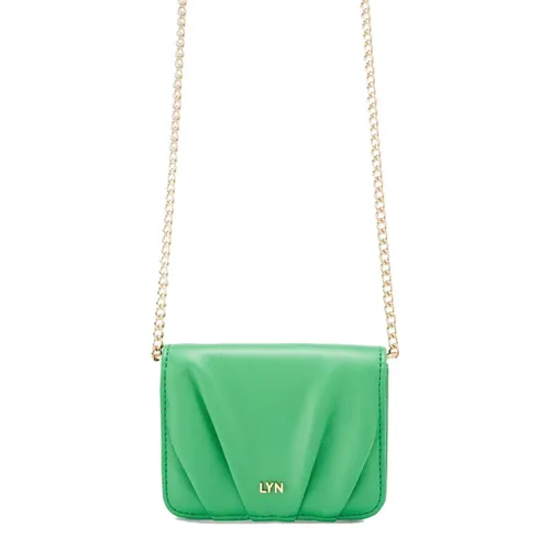Ví Nữ Lyn Maree Wallets On Chain LL23WWF033 Màu Xanh Green