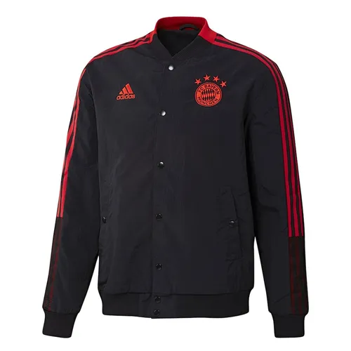 Áo Bomber Nam Adidas FC Bayern Chinese New Year Jacket Màu Đen Viền Đỏ Size M