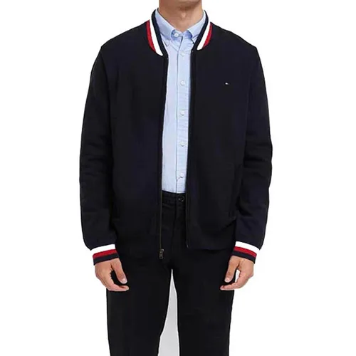 Áo Khoác Nam Tommy Hilfiger Lightweight Varsity Màu Đen Size M