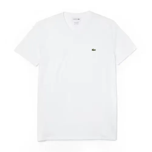 Áo Phông Nam Lacoste Men's Tshirt MIX00029 Màu Trắng Size XXL