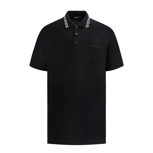 Áo Polo Nam Versace Medusa A89504S Polo Shirt Màu Đen Size L