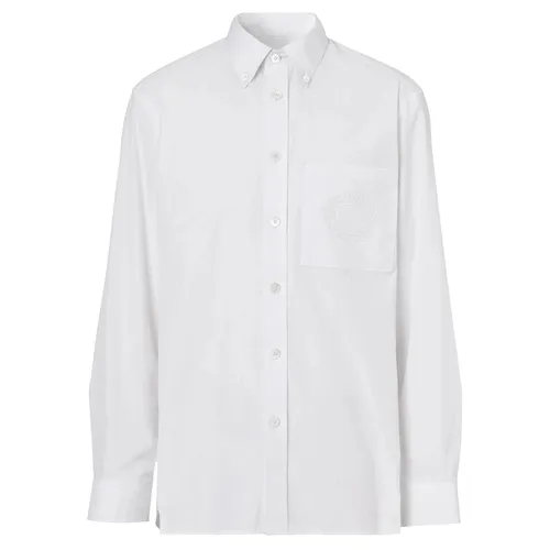 Áo Sơ Mi Nam Burberry White Chapling Shirt 8064874 Màu Trắng Size XS - Thời trang - Vua Hàng Hiệu