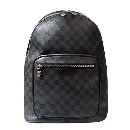 Túi xách Louis Vuitton Balo - Balo Nam Louis Vuitton LV Damier Màu Đen - Vua Hàng Hiệu
