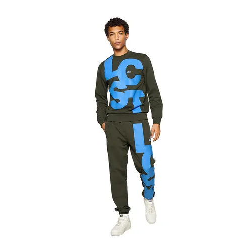 Thời trang Xanh rêu - Bộ Quần Áo Nỉ Nam Lacoste Men’s Sport Tracksuit Bottoms Cotton Màu Xanh Rêu - Vua Hàng Hiệu