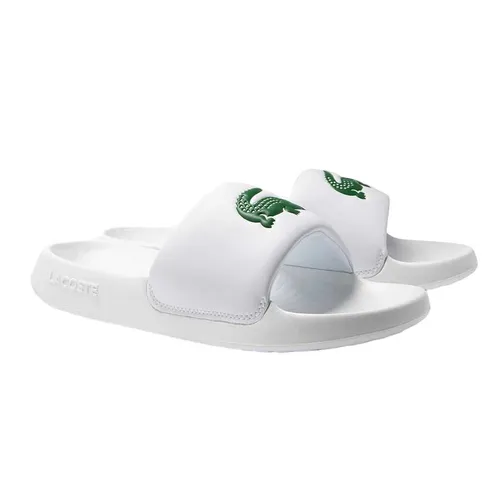 Dép Nam Lacoste Croco 1.0 45CMA0002 Màu Trắng