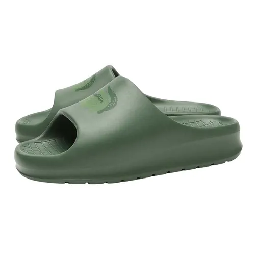 Dép - Dép Lacoste Croco 2.0 Evo Colour Block 45CFA0005 Màu Xanh Lá - Vua Hàng Hiệu