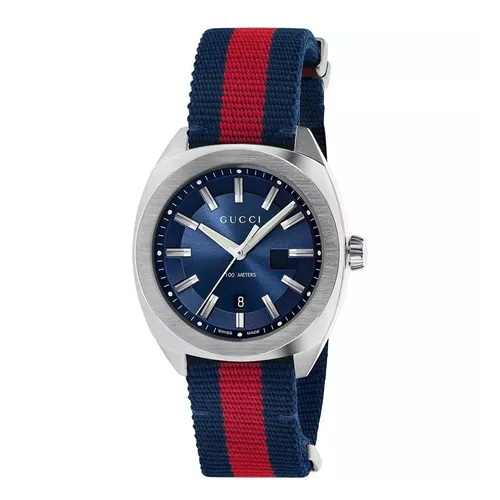 Đồng hồ - Đồng Hồ Nam Gucci Blue Dial Men's Watch YA142304 Màu Xanh Blue - Vua Hàng Hiệu