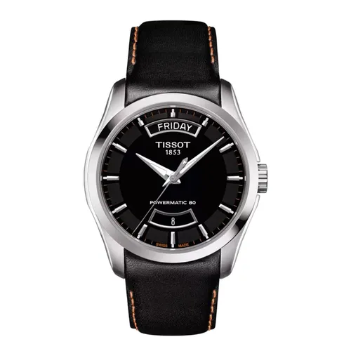 Đồng Hồ Nam Tissot Couturier Automatic Black Dial Men's Watch T035.407.16.051.03 Màu Đen Bạc