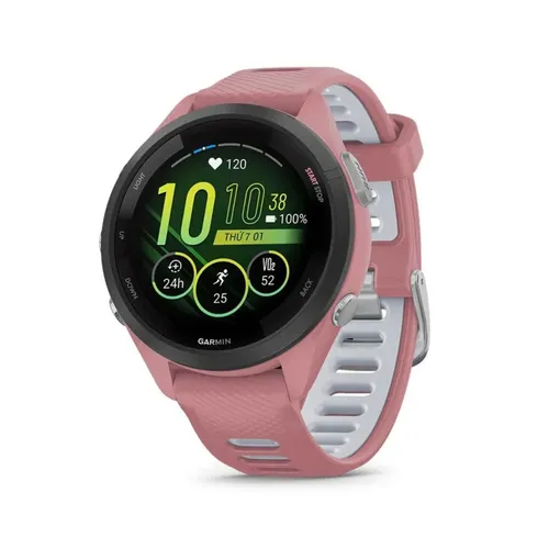 Garmin - Đồng Hồ Thông Minh Garmin Forerunner 265S Màu Hồng - Vua Hàng Hiệu