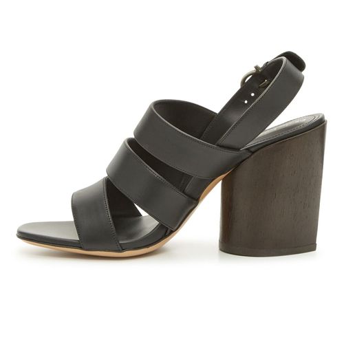 Giày Cao Gót Nữ Salvatore Ferragamo Trezzie Sandals Black Màu Đen Size 6