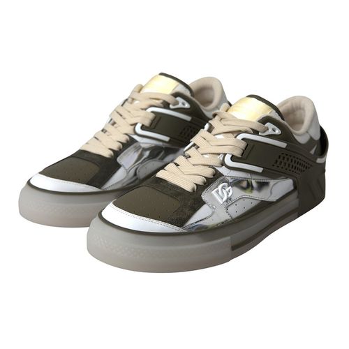 Giày Sneaker Nam Dolce & Gabbana D&G CS1973 AY009 8B979 Màu Xanh Bạc Size 41