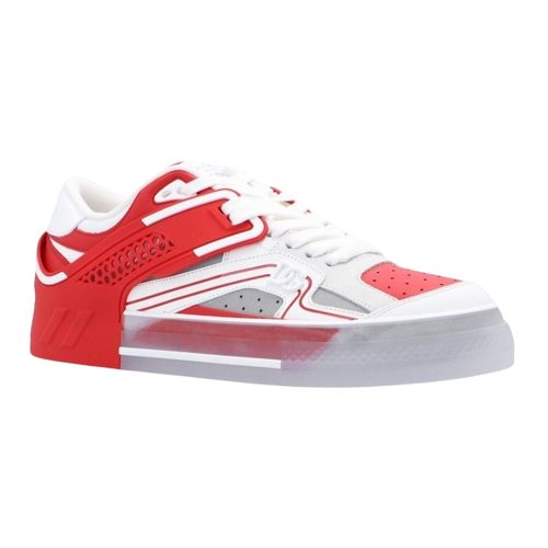 Giày Sneaker Nam Dolce & Gabbana D&G Red Custom CS1973 AY009 8B571 Màu Trắng Đỏ Size 41