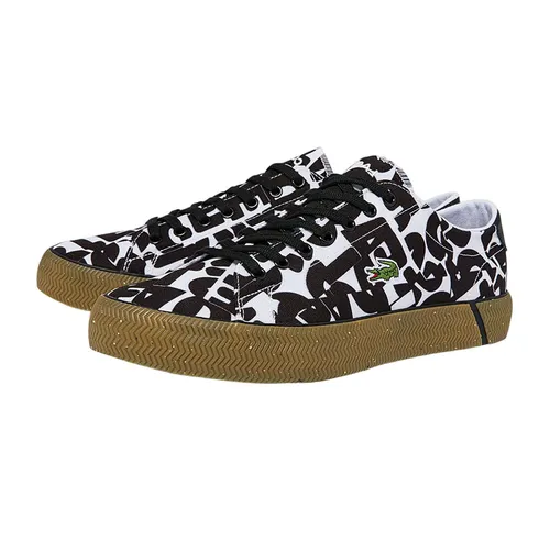 Giày - Giày Thể Thao Nam Lacoste Men's Gripshot Canvas Printed Sneakers 43CMA0010 Màu Đen Size 39.5 - Vua Hàng Hiệu
