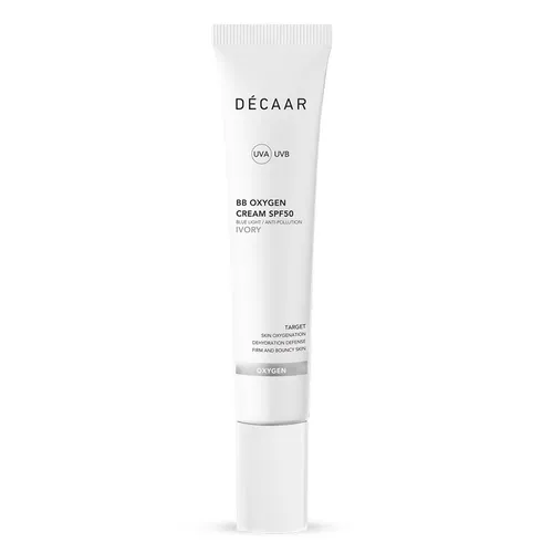 Kem chống nắng - Kem Chống Nắng Nâng Tone Décaar Dẫn Xuất Oxy Tươi BB Oxygen Cream SPF 50 DF02OX03 Tone Ivory 50ml - Vua Hàng Hiệu
