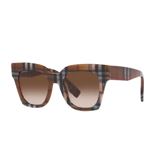 Kính Mát Burberry Kitty Brown Gradient Butterfly Ladies Sunglasses BE4364F 396713 51 Màu Nâu