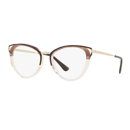 Kính Mắt Cận Nữ Prada&nbsp;Eyeglasses Prada Catwalk OPR 53UV LMN10150 Màu Nâu