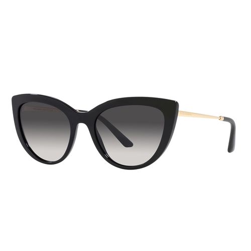 Kính Mát Dolce & Gabbana D&G Gray Gradient Cat Eye Ladies Sunglasses DG4408 501/8G 54 Màu Đen Xám
