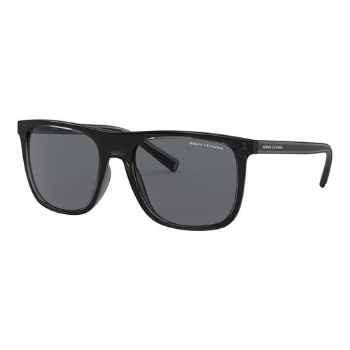 Kính Mát Nam Armani Exchange Grey Square Men's Sunglasses AX4102SF 831887 57 Màu Xám