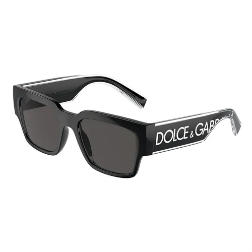 Kính Mát Nam Dolce & Gabbana D&G DG6184 Sunglasses Men's Màu Đen