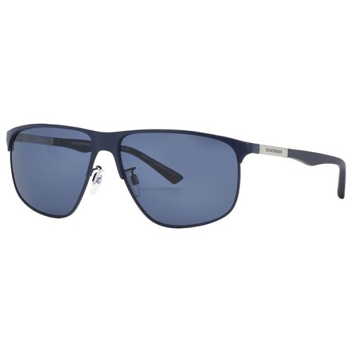 Kính Mát Nam Emporio Armani Dark Blue Rectangular Men's Sunglasses EA2094 301880 60 Màu Xanh Blue