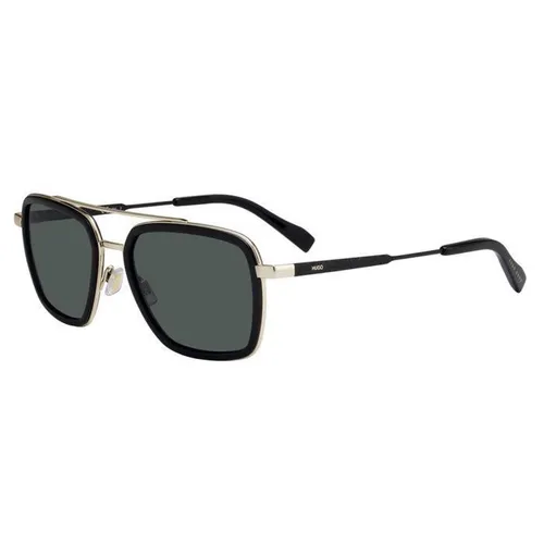 Kính mắt - Kính Mát Nam Hugo Boss Green Navigator Men's Sunglasses HG 0306/S 0807/QT 53 Màu Xanh Đen - Vua Hàng Hiệu