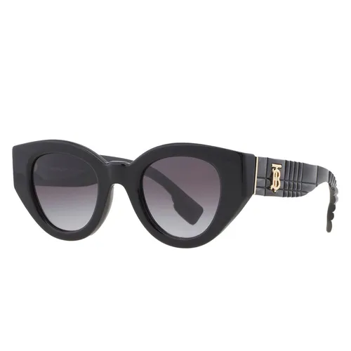 Kính Mát Nữ Burberry Meadow Grey Gradient Oval Ladies Sunglasses BE4390 30018G 47 Màu Đen Xám - Kính mắt - Vua Hàng Hiệu