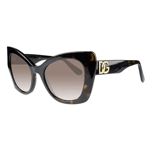 Kính Mát Nữ Dolce & Gabbana D&G Gradient Brown Butterfly Ladies Sunglasses DG4405 502/13 53 Màu Nâu