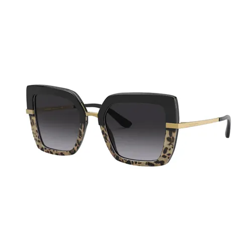 Kính Mát Nữ Dolce & Gabbana D&G Grey Gradient Butterfly Ladies Sunglasses DG4373 32448G 52 Phối Màu
