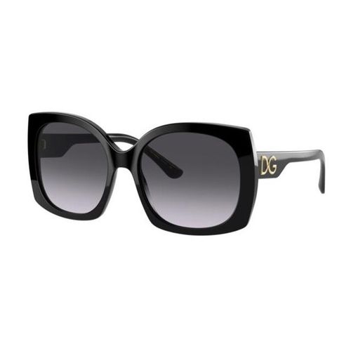 Kính Mát Nữ Dolce & Gabbana D&G Grey Gradient Butterfly Ladies Sunglasses DG4385 501/8G 58 Màu Đen Xám