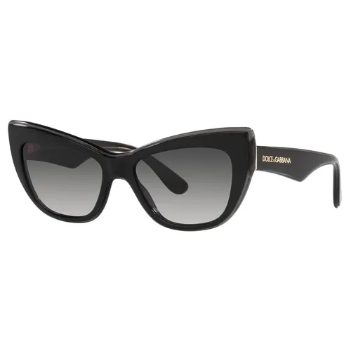 Kính Mát Nữ Dolce & Gabbana D&G Grey Gradient Cat Eye Ladies Sunglasses DG4417 32468G 54 Màu Đen Xám