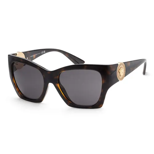 Kính Mát Nữ Versace Dark Grey Butterfly Ladies Sunglasses VE4452 108/87 55 Màu Xám Đậm