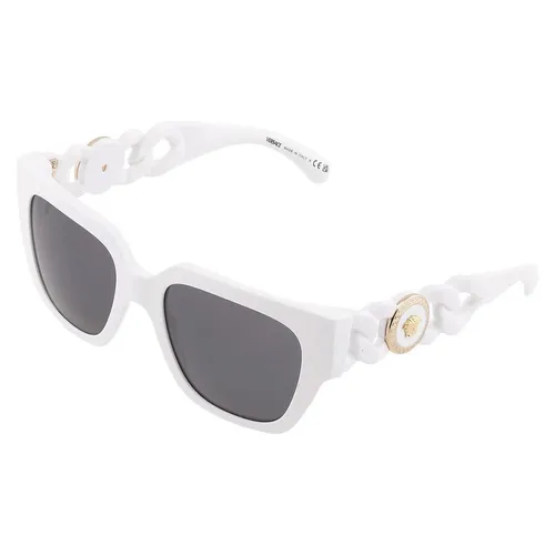 Kính Mát Nữ Versace Dark Grey Cat Eye Ladies Sunglasses VE4409 314/87 53 Màu Đen Trắng